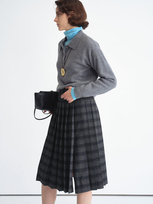 Knit Polo Sweater